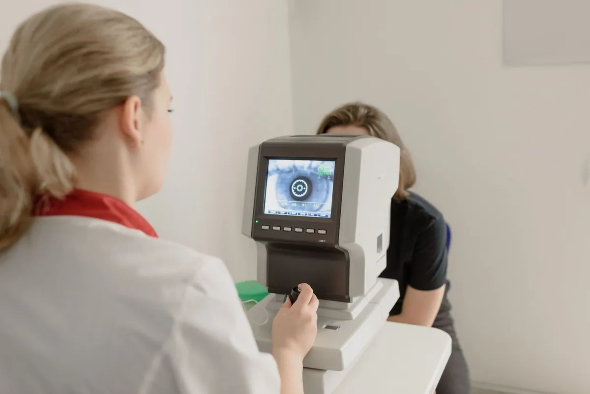 Examen de topografía corneal